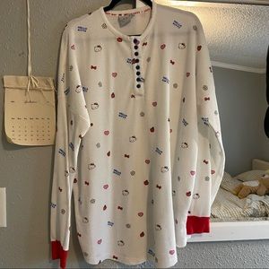 Lazy Oaf x Hello Kitty long sleeve shirt